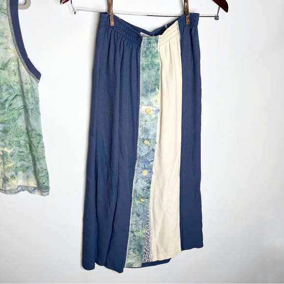 Vintage Mozart Mixed Media Art to Wear Tank Top & Maxi Skirt Set Size Large - Picture 10 of 15